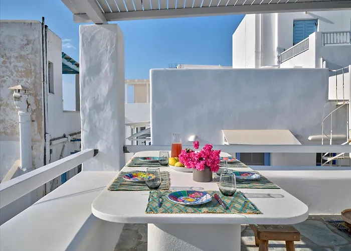 Center - Cycladic House On 3 Levels 度假居 *