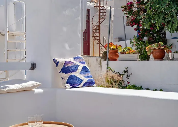 Center - Cycladic House On 3 Levels 度假居 *