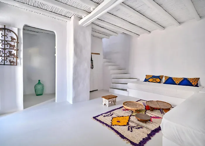 Center - Cycladic House On 3 Levels * 纳乌萨