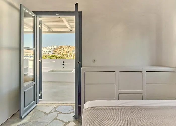 Center - Cycladic House On 3 Levels 度假居 纳乌萨